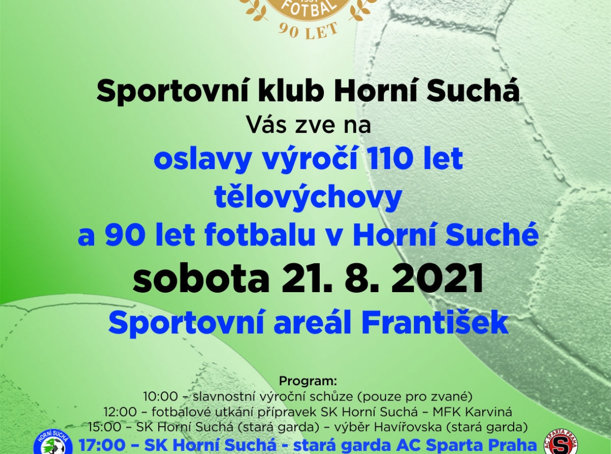 Oslavy v Horní Suché